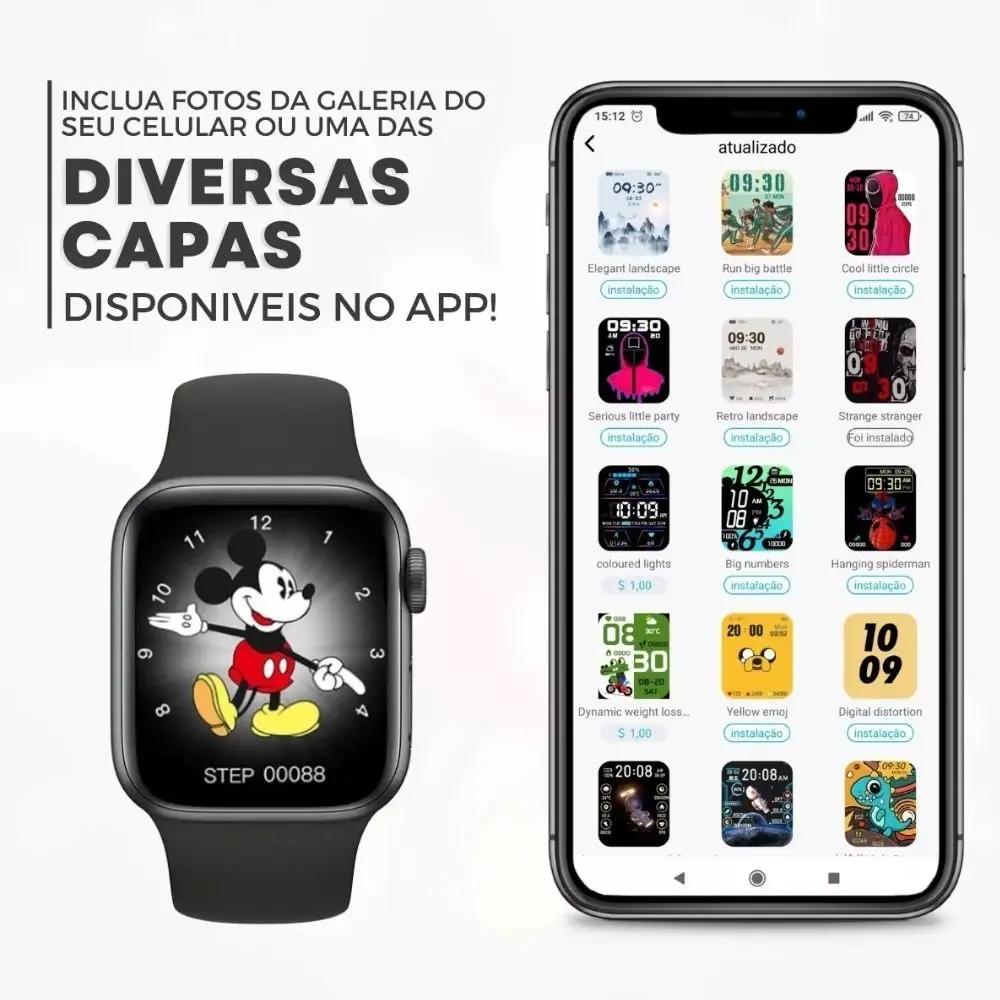 Smartwatch W11 Mini - Design